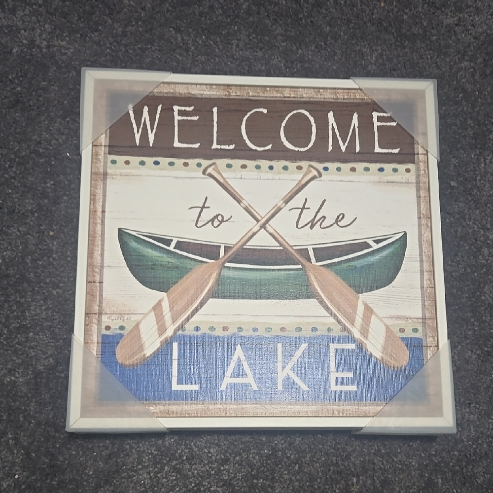 Welcome to the Lake Wall Art